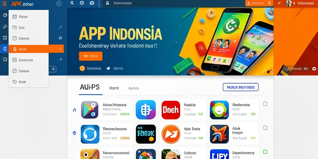 Antarmuka utama yang menawan dan mudah digunakan.