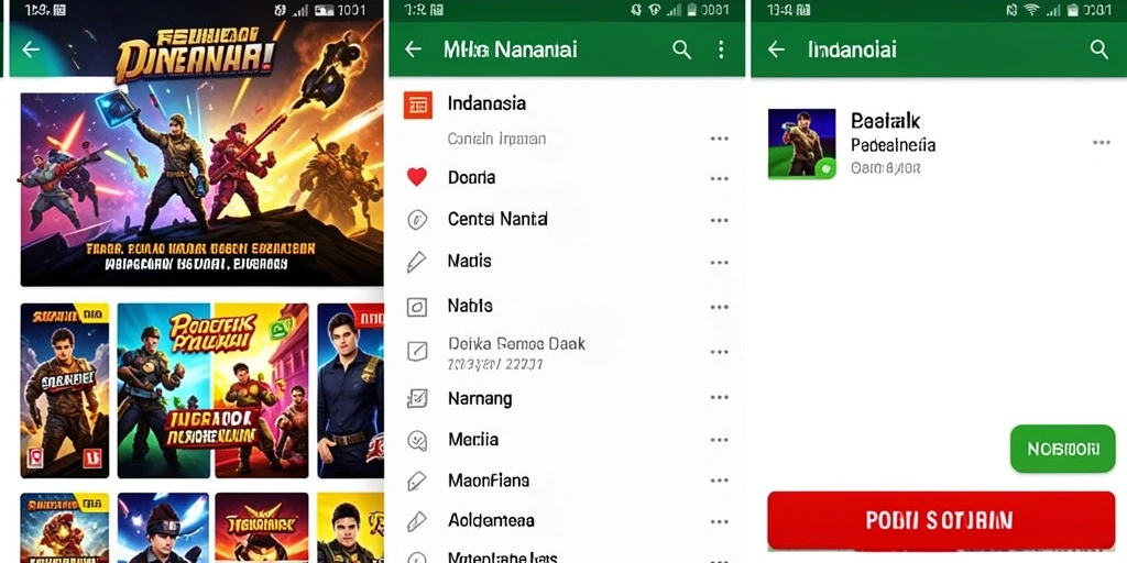 Screenshot menampilkan grafik menarik dari permainan.
