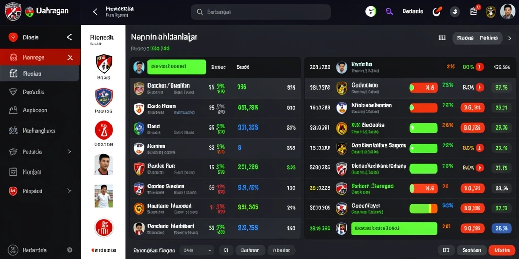 Tampilan utama aplikasi BULANTOGEL yang menarik.