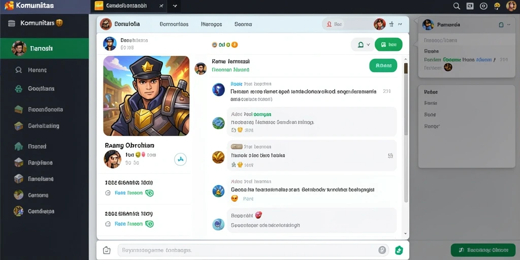 Tampilan antarmuka yang mudah digunakan dan menarik.