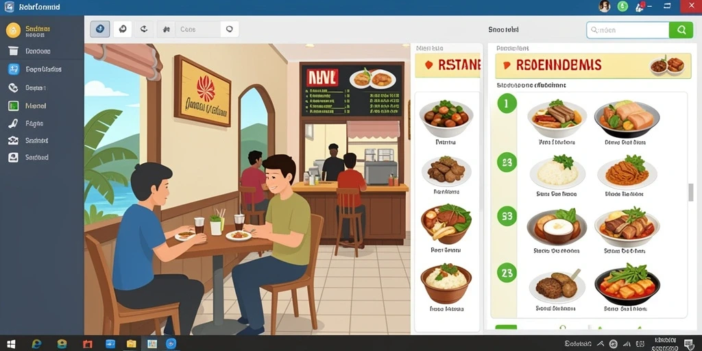 Tampilan antarmuka yang menarik dan intuitif.