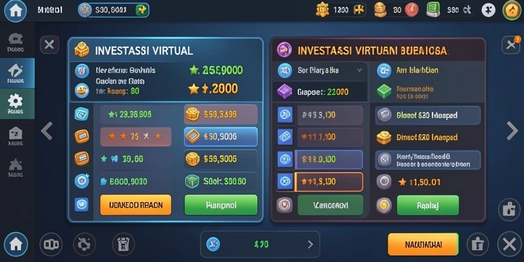 Tampilan antarmuka yang menarik dan modern.