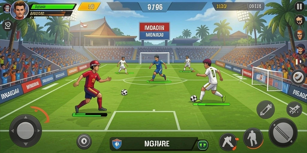 Tampilan antarmuka SUPERHOKI yang menarik.