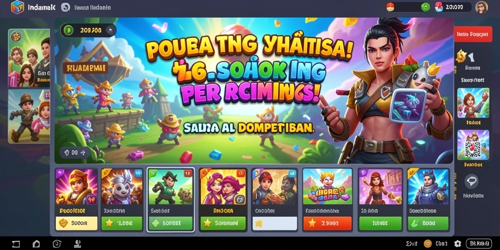 Tangkapan layar menampilkan aksi seru dalam pertandingan hoki.